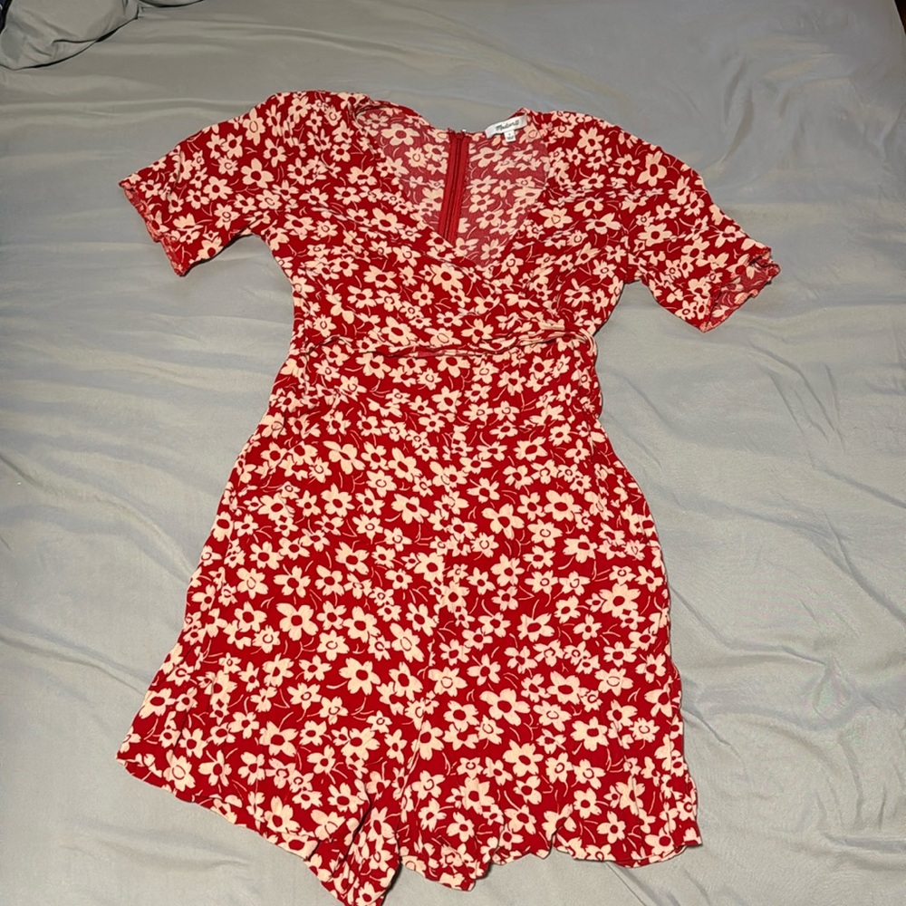 Madewell Wrap Front Romper
